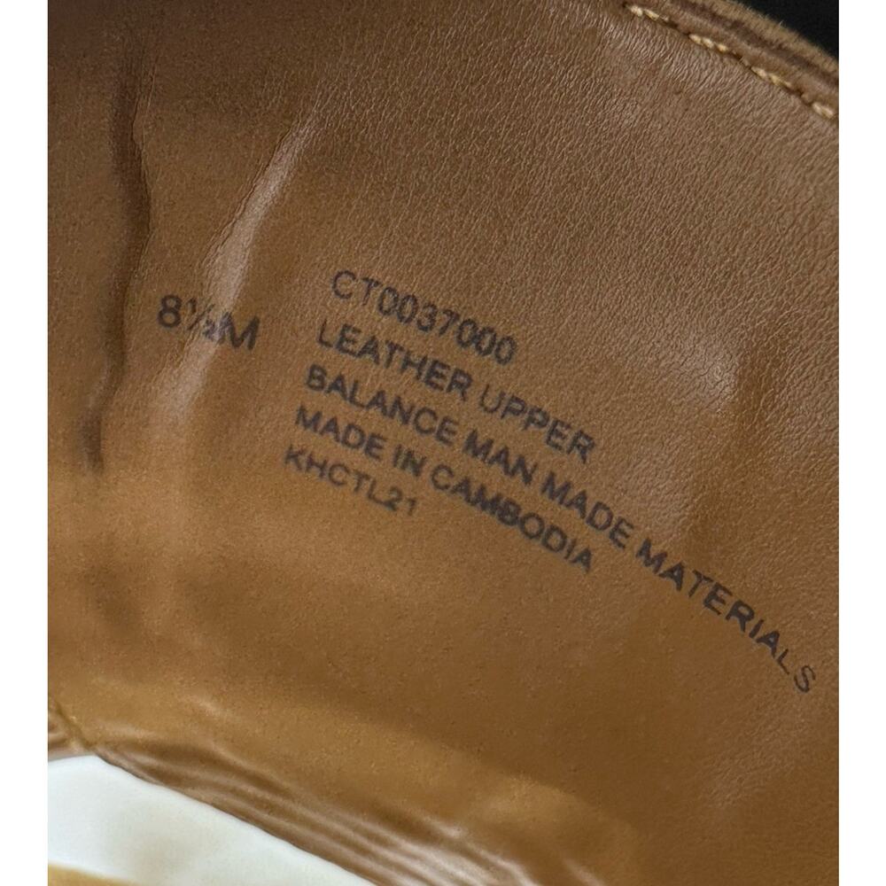 Comfortiva Fisherman Sandals 8.5 Tan Caramel Leather Cage Straps Slip On NWT - Picture 5 of 6